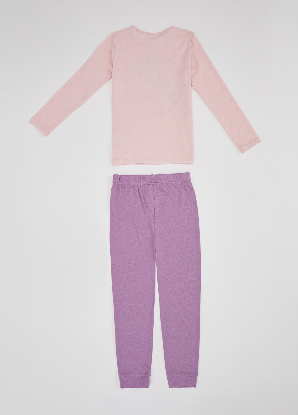 Сиреневая всесезон пижама(реглан, брюки) лонгслив + брюки DeFacto