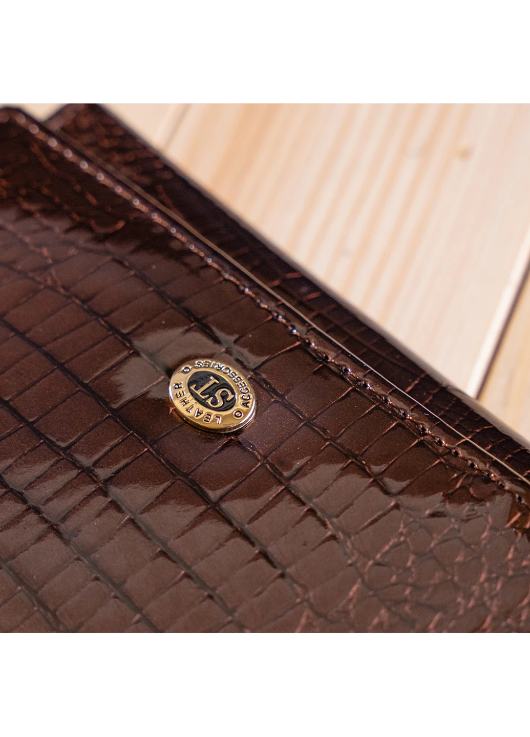 Жіночий шкіряний гаманець 13х8х2,5 см st leather (252126978)