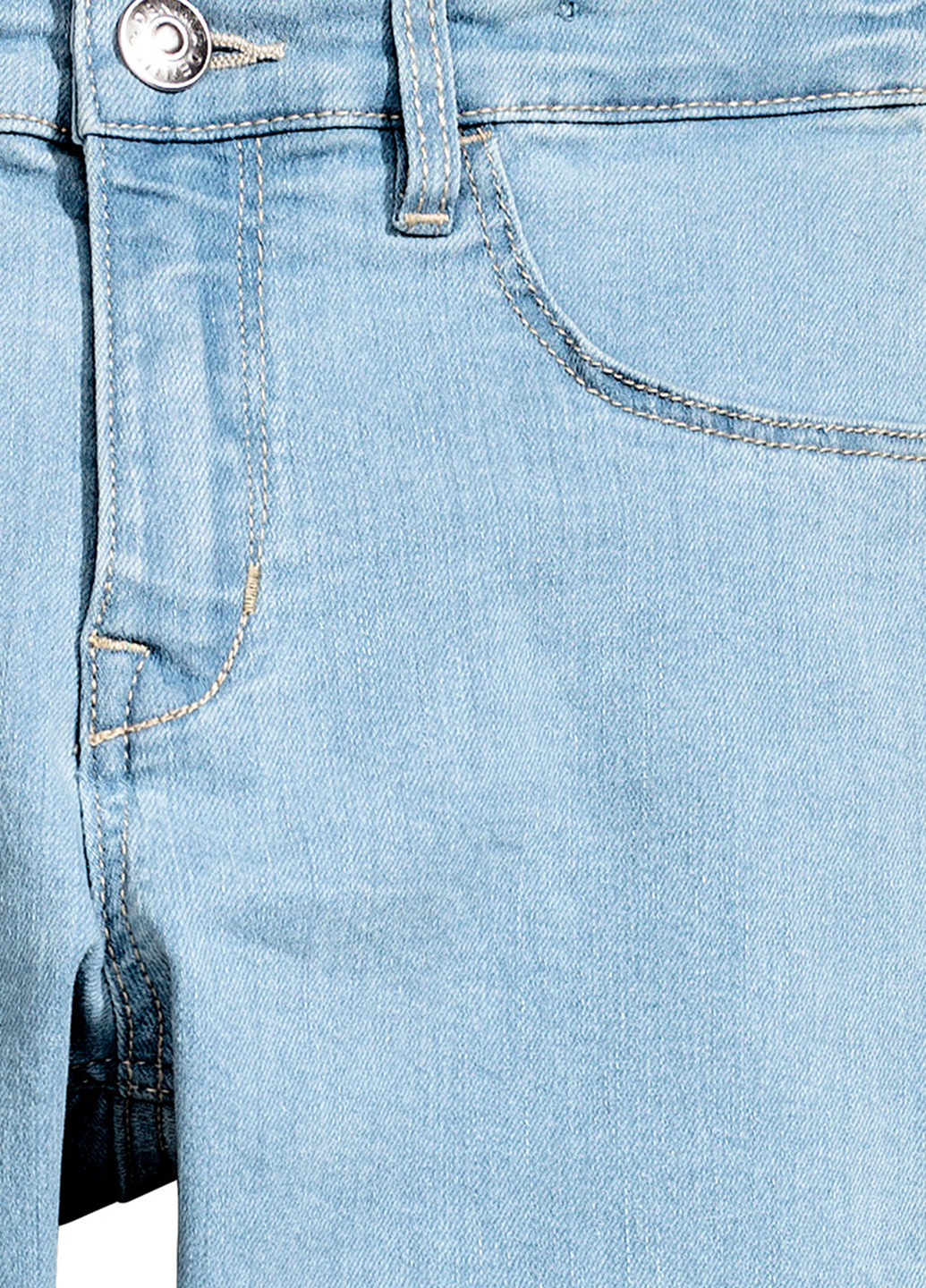 Светло-голубые демисезонные джинсы H&M