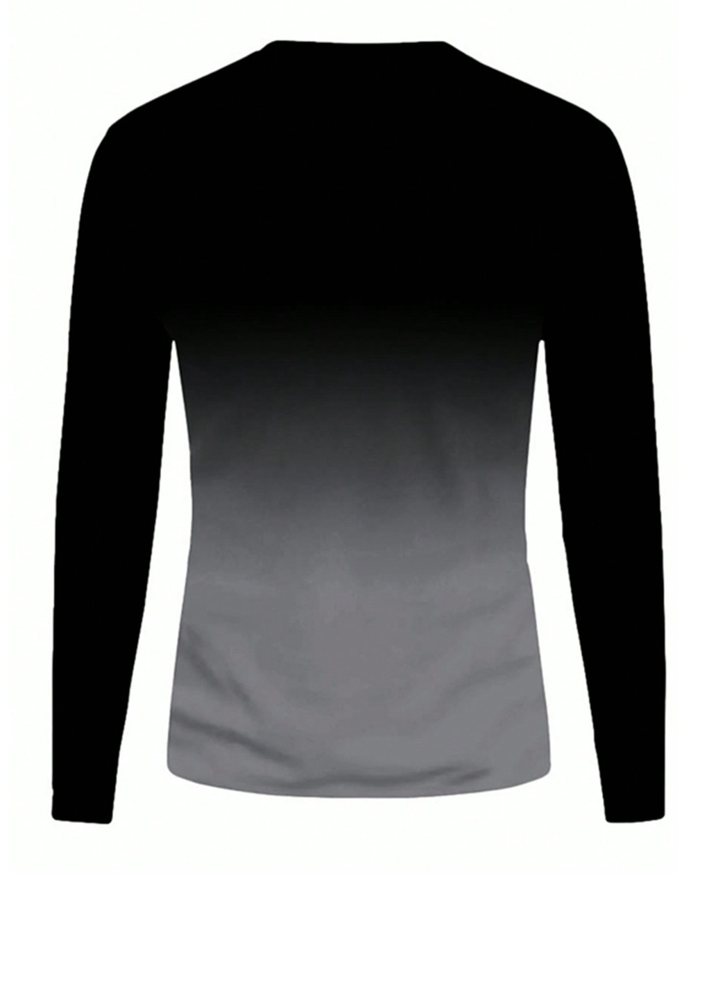 Лонгслів SHEIN малюнок чорний кежуали поліестер