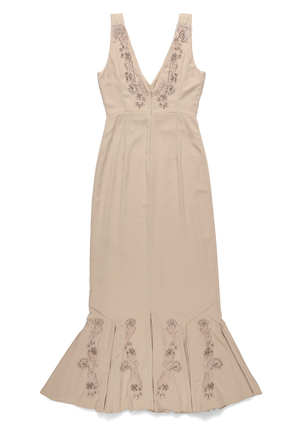 Бежевое кэжуал платье платье-майка Supertrash однотонное