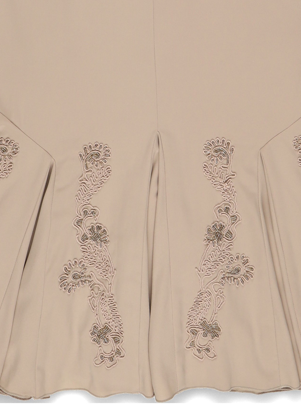 Бежевое кэжуал платье платье-майка Supertrash однотонное