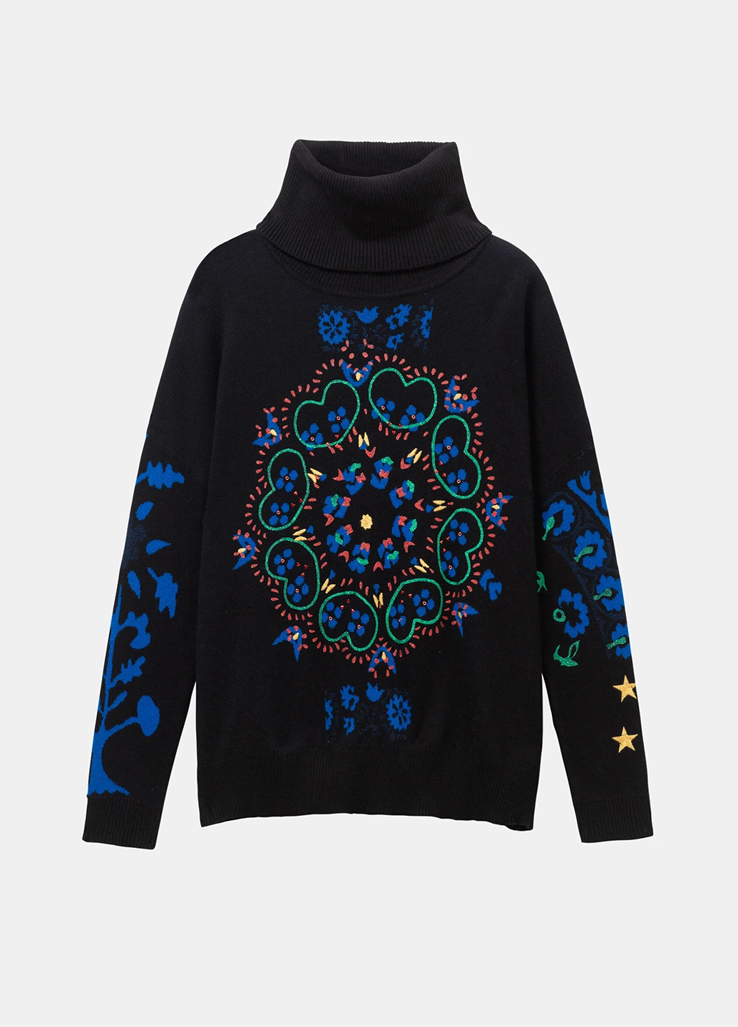 Чорний демісезонний светр Desigual