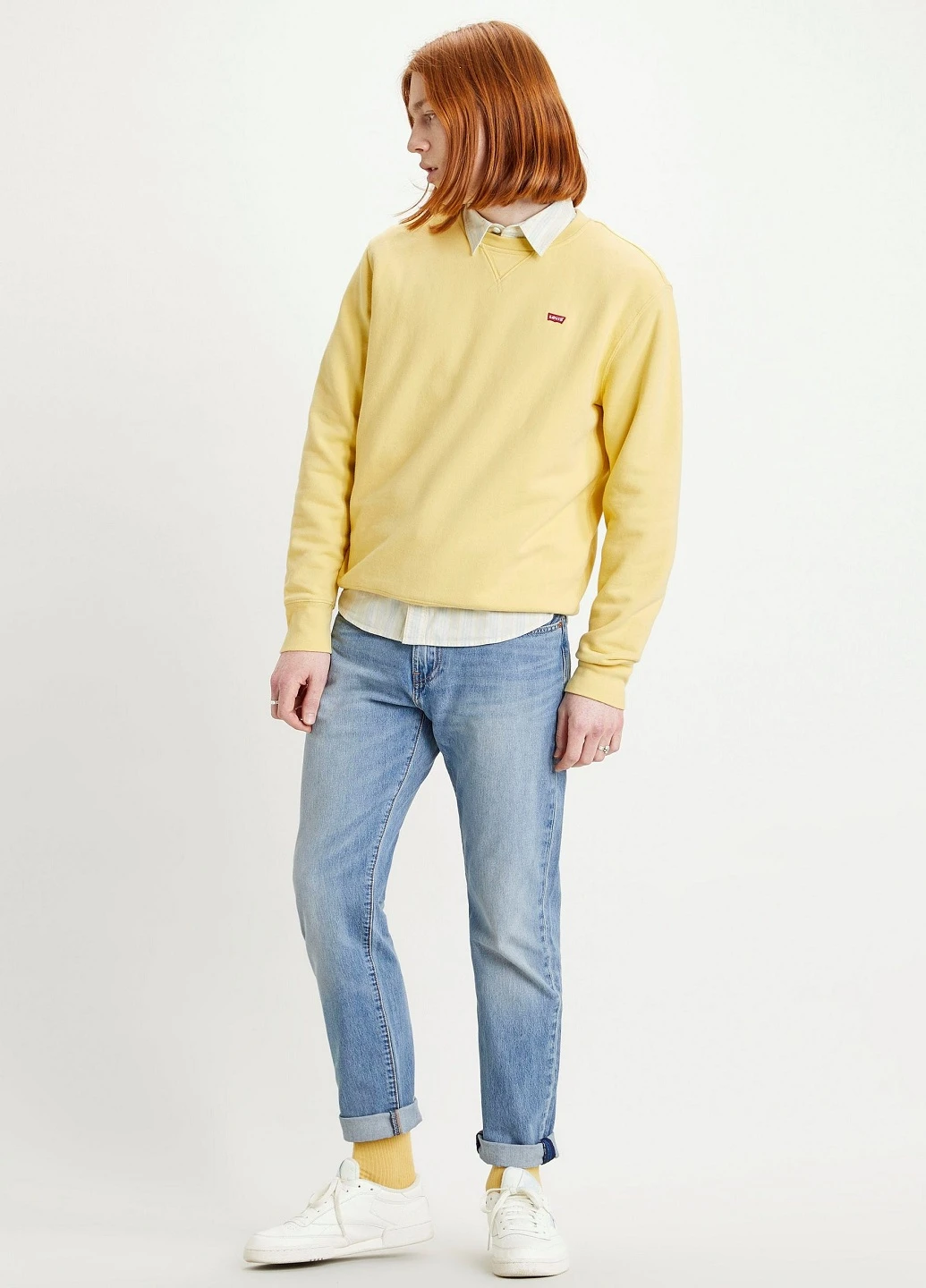 Желтый свитшот Levi's (250564527)