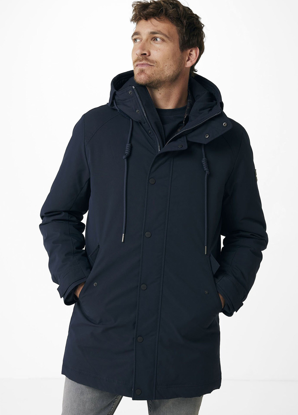 Синяя зимняя куртка Mexx