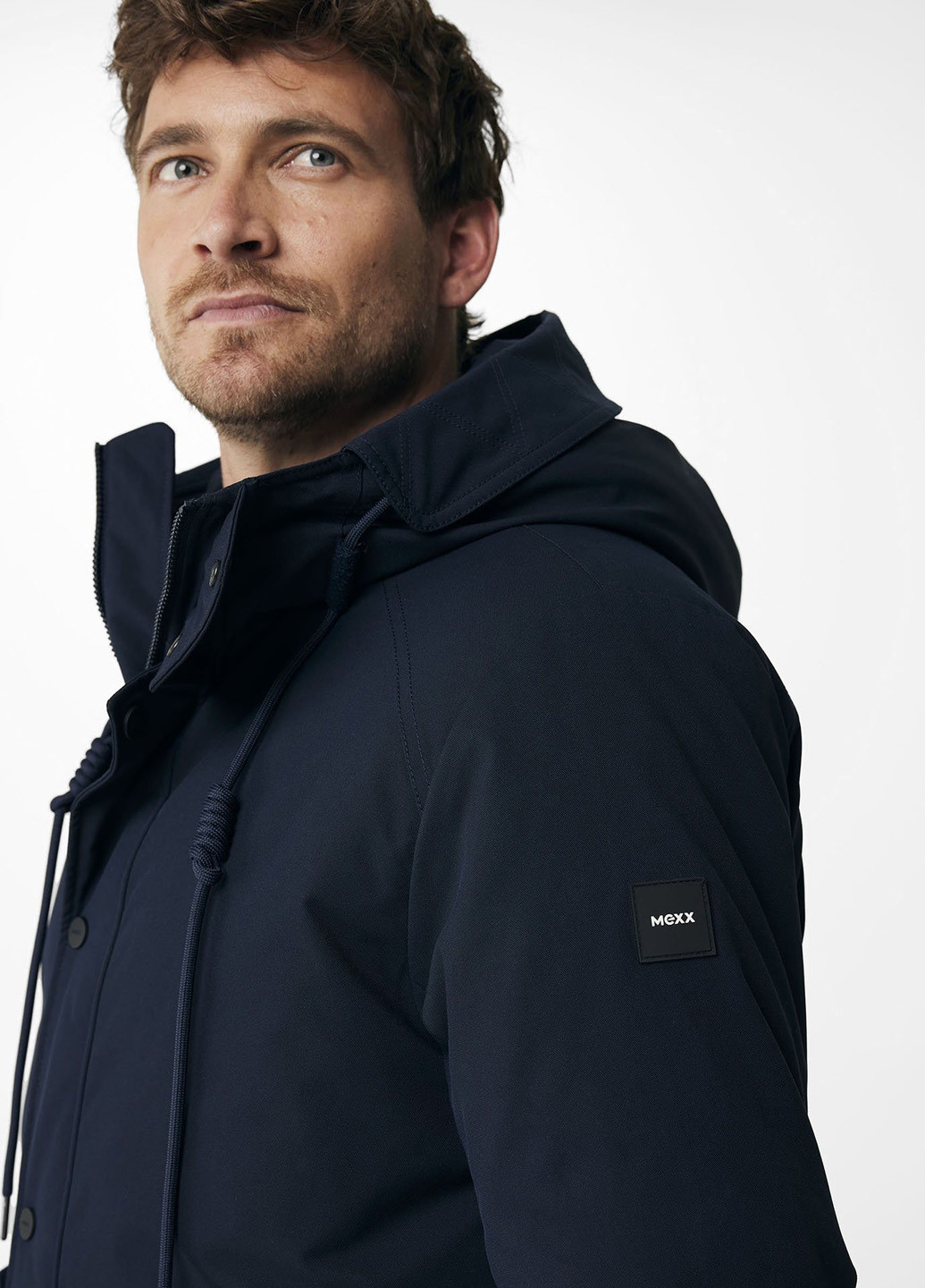 Синяя зимняя куртка Mexx