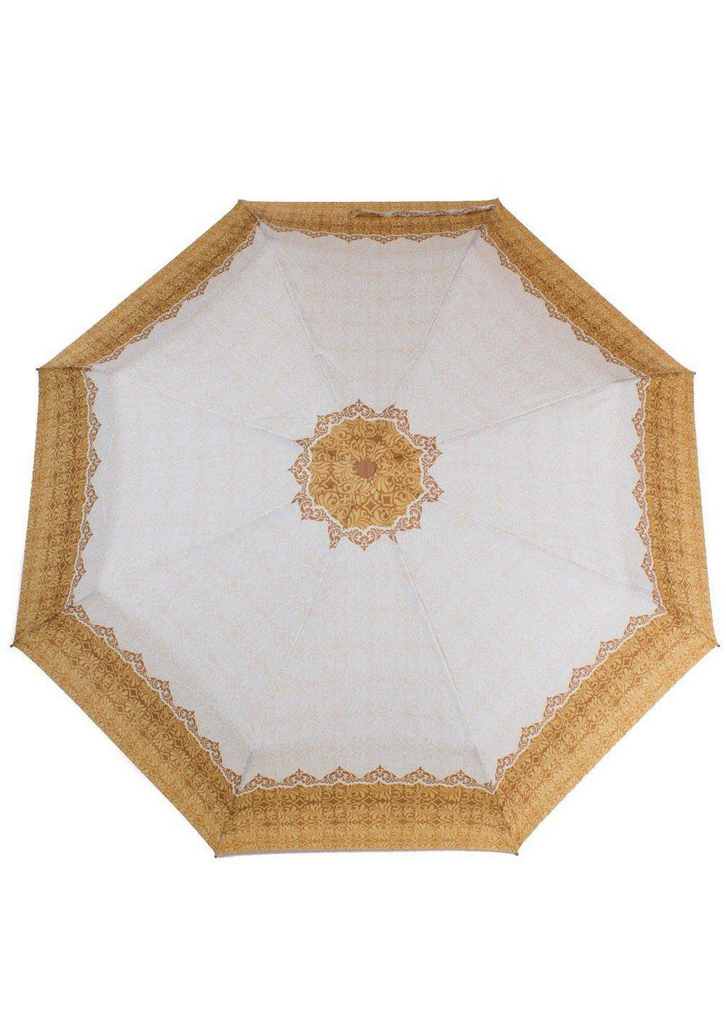 Жёлтый складной зонт механический 98 см Airton (197761581)