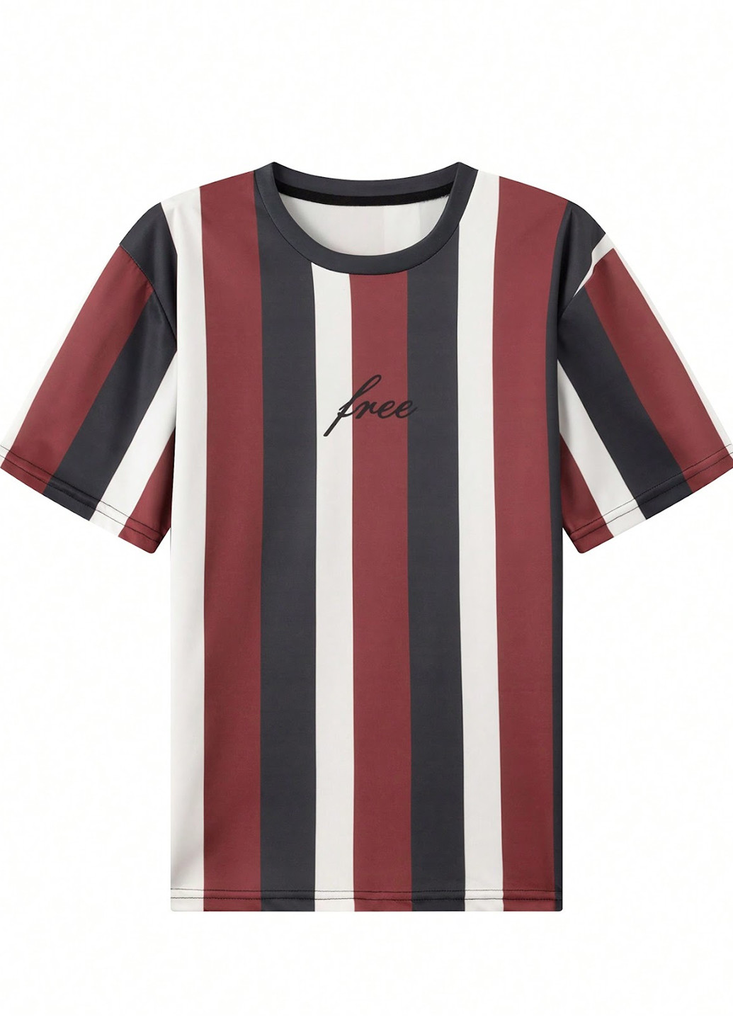 Комбинированная футболка SHEIN