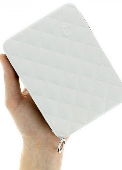 Гаманець на блискавці OGON Quilted passport; сріблястий Ogon Designs (234706054)