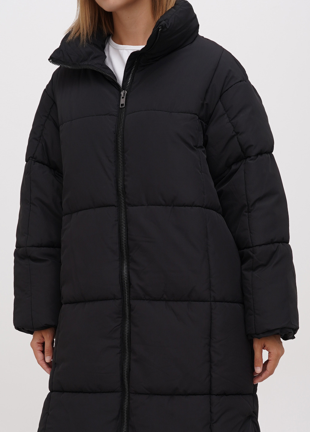 Черная демисезонная куртка Monki