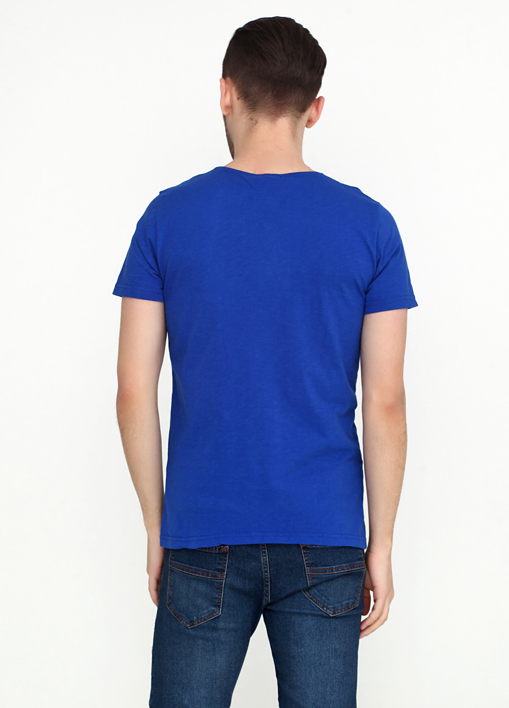 Синяя футболка Mons