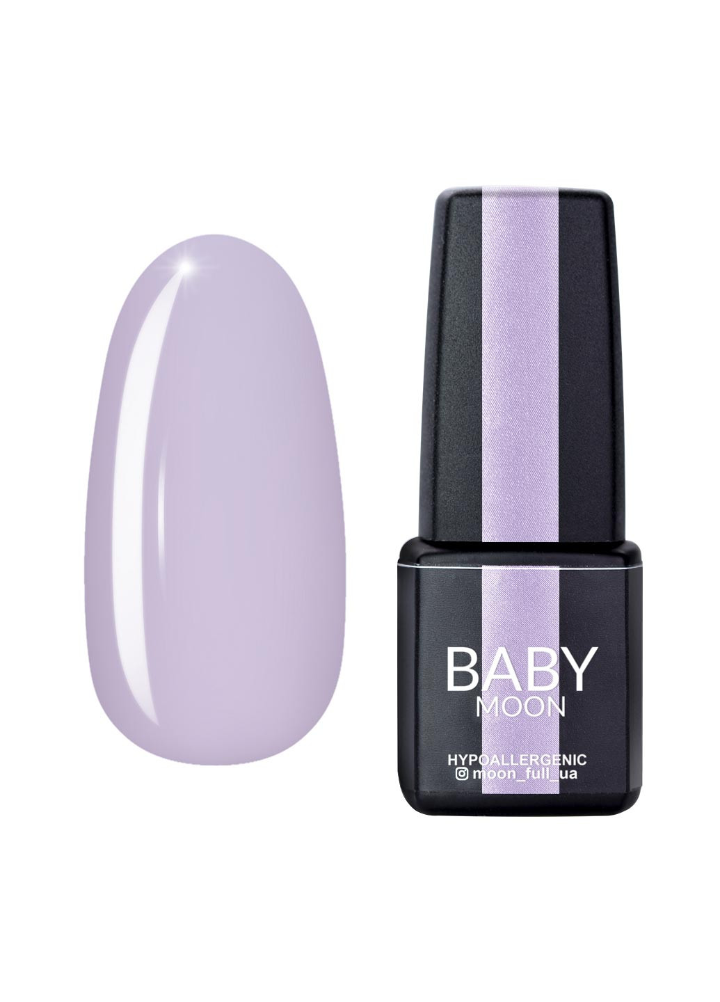 Гель лак BABY Lilac Train Gel polish, 6 мл№018 молочно-сиреневый Moon (251422055)