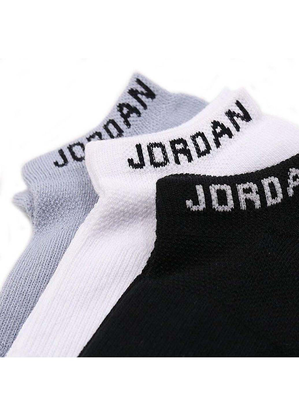 Шкарпетки Jordan jumpman no show 3-pack (255920564)