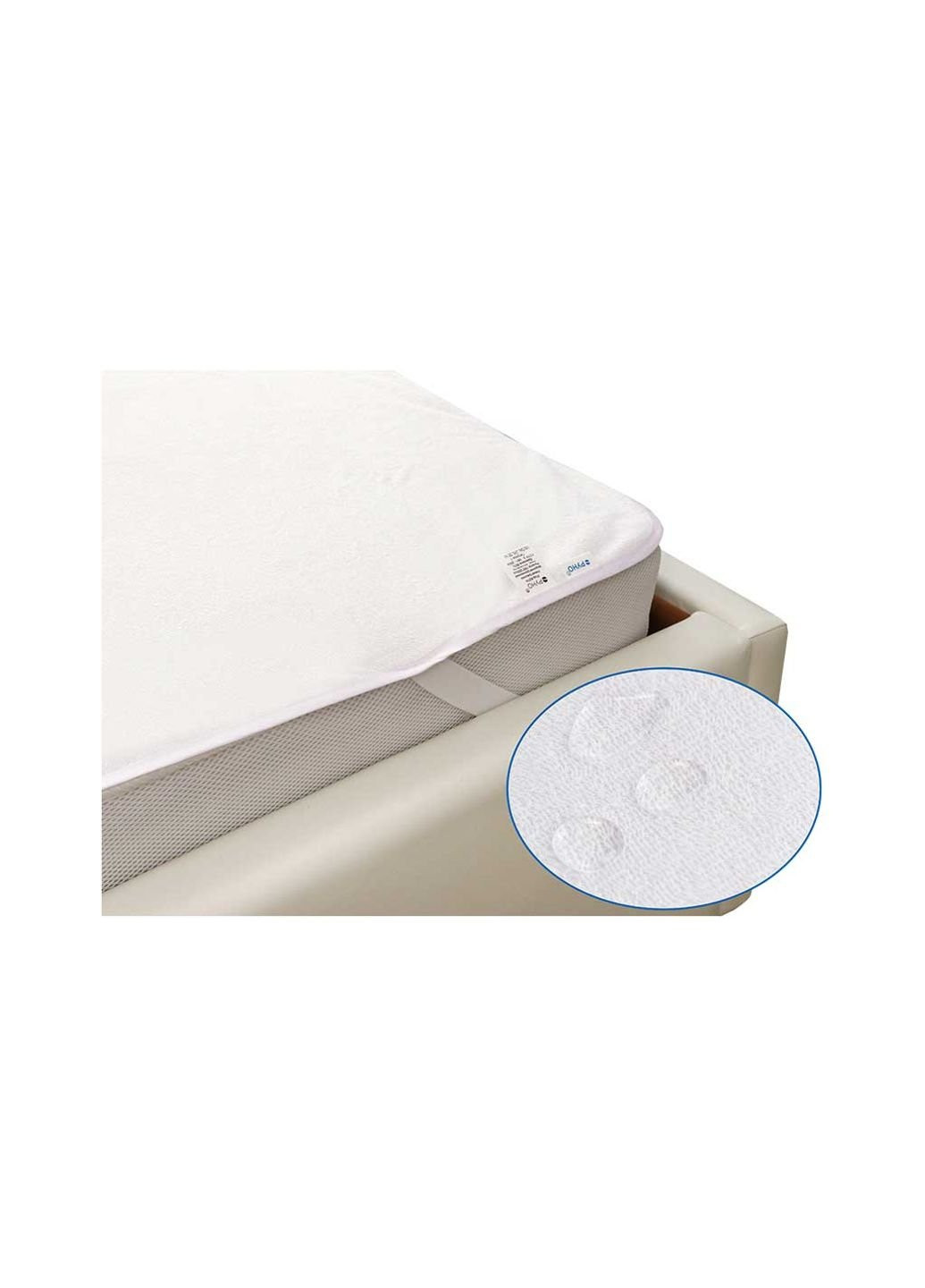 Наматрасник Водонепроницаемый на резинке Аква-Стоп 160х200 см (827Н) Руно (254013967)
