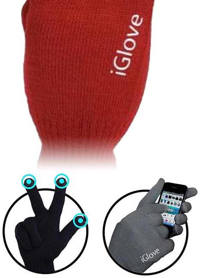 Перчатки для сенсорных экранов Red iGlove (214821706)