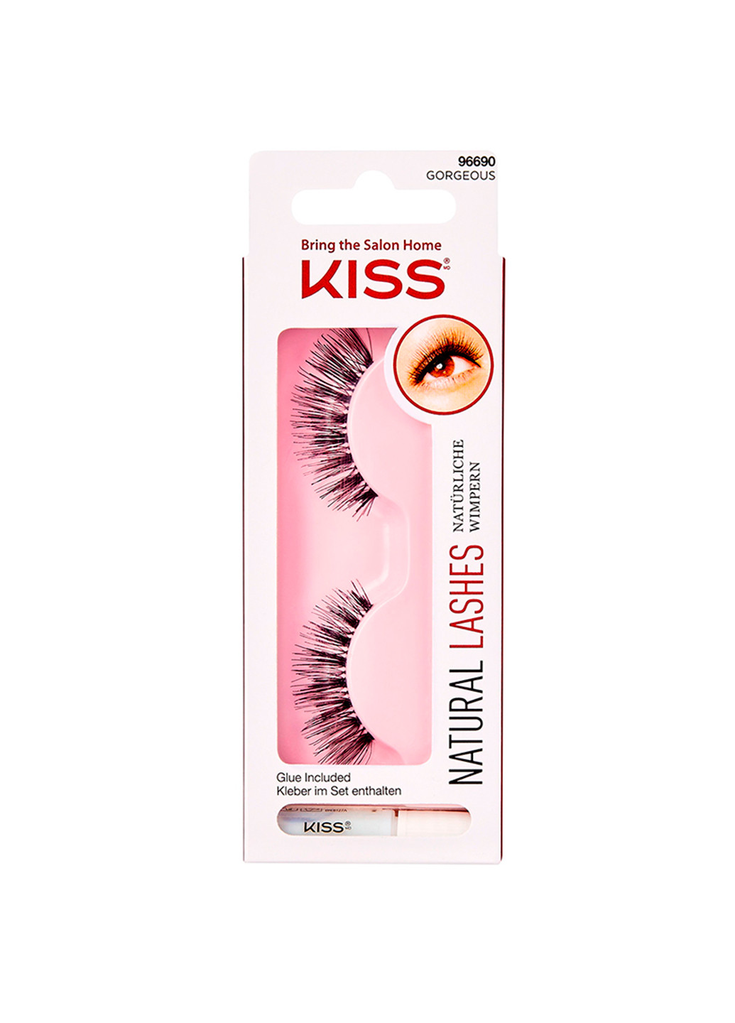 Накладные ресницы с клеем "Роскошная жизнь" Kiss natural lashes (254229584)