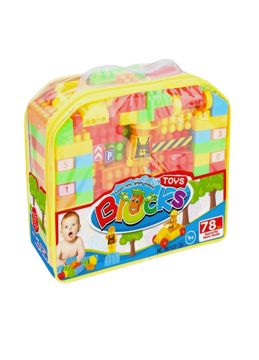 Детский конструктор DUBIE Building Blocks 78 деталей Keedo (254051906)