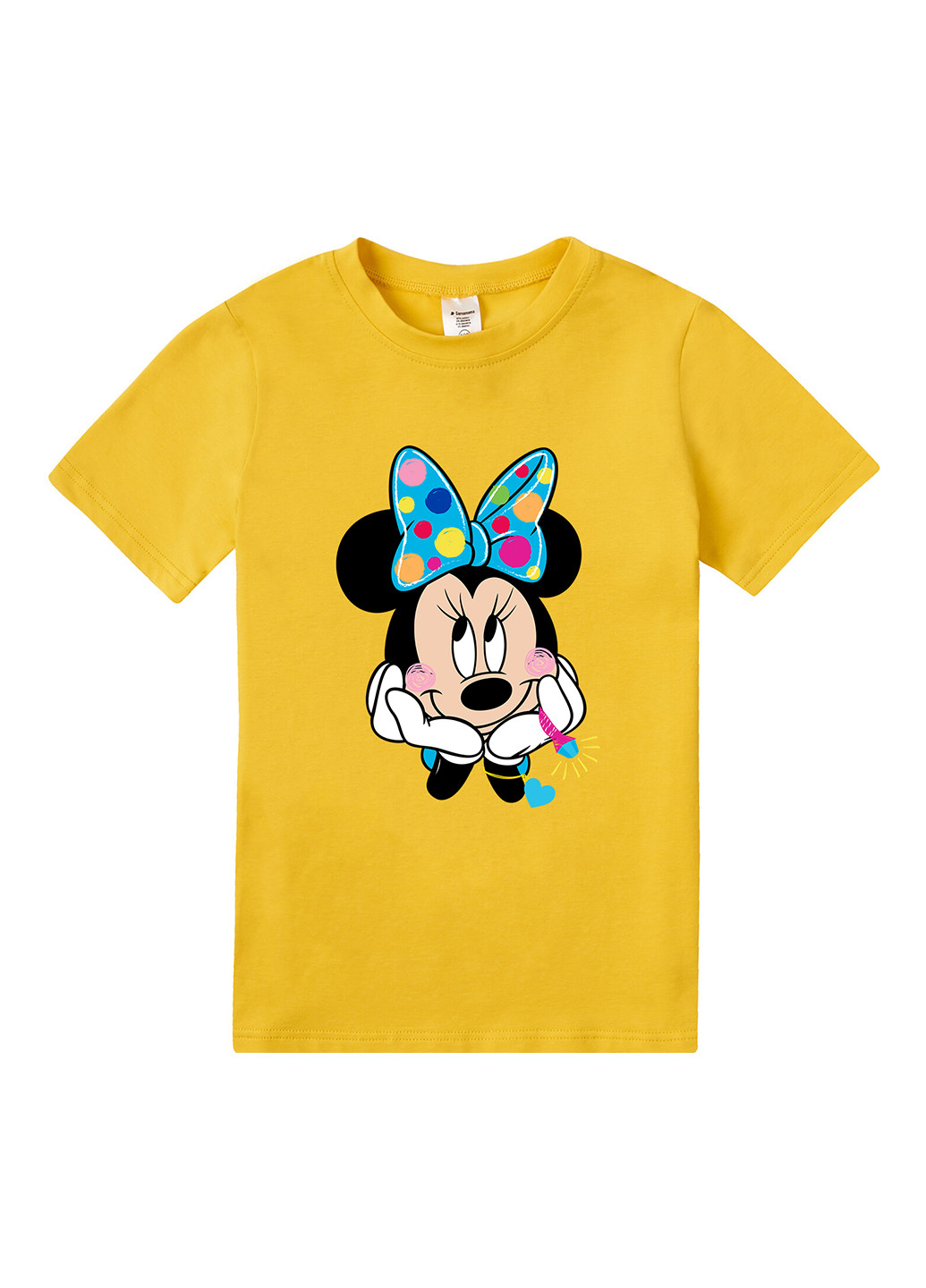 Жовта демісезонна футболка Garnamama