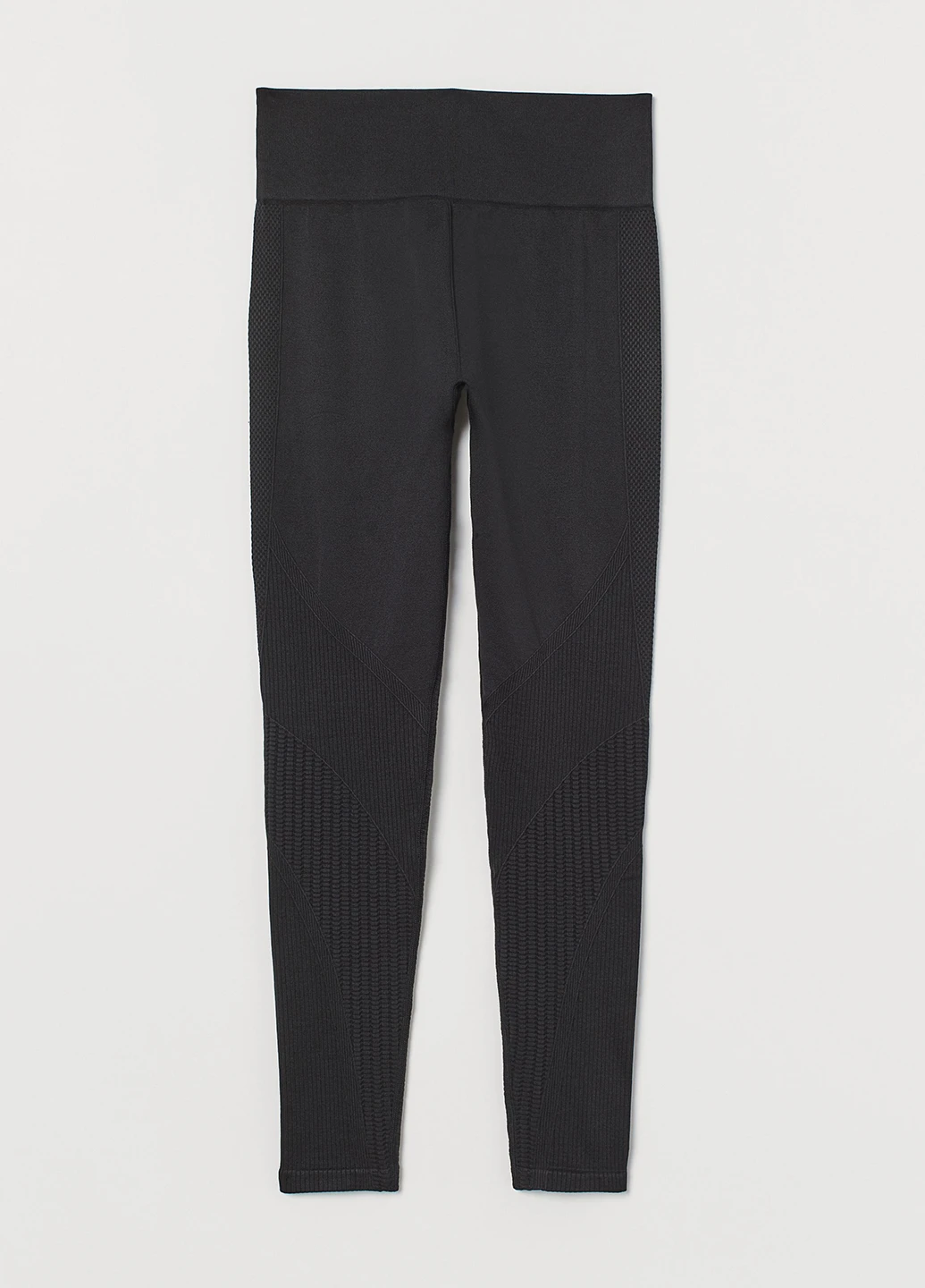 Черные демисезонные леггинсы H&M