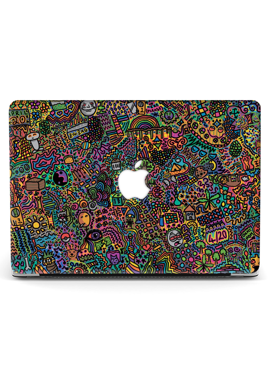 Чохол пластиковий для Apple MacBook Pro 13 A1706 / A1708 / A1989 / A2159 / A1988 Abstraction Psychedelic (9648-2708) MobiPrint (219125966)