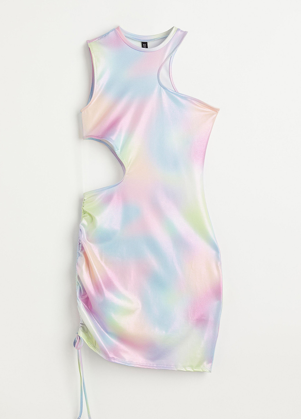 Комбінована кежуал, коктейльна сукня футляр H&M з абстрактним візерунком