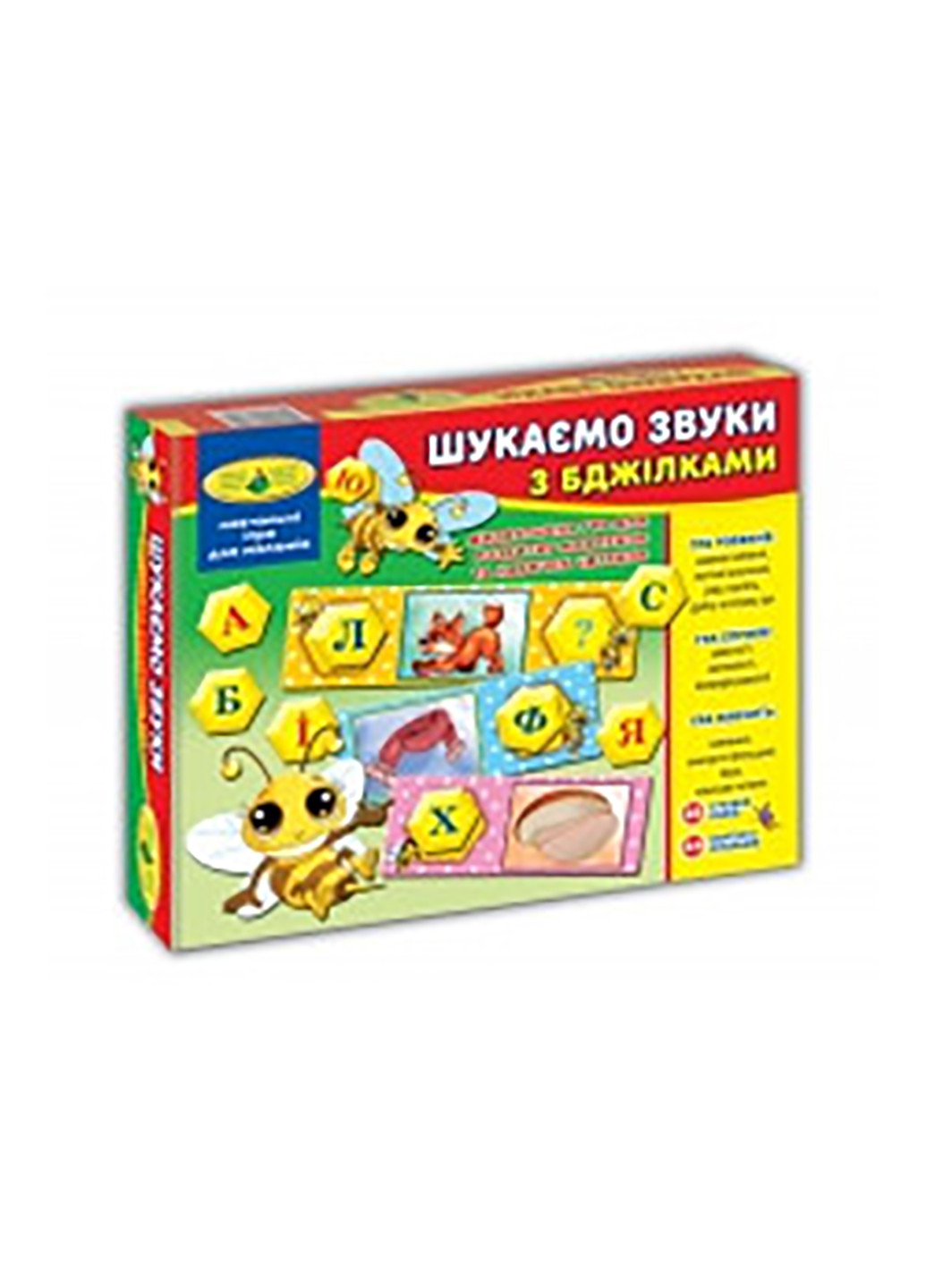 Гра "Шукаємо звуки з бджілками" Киевская фабрика игрушек 2593 (255293101)