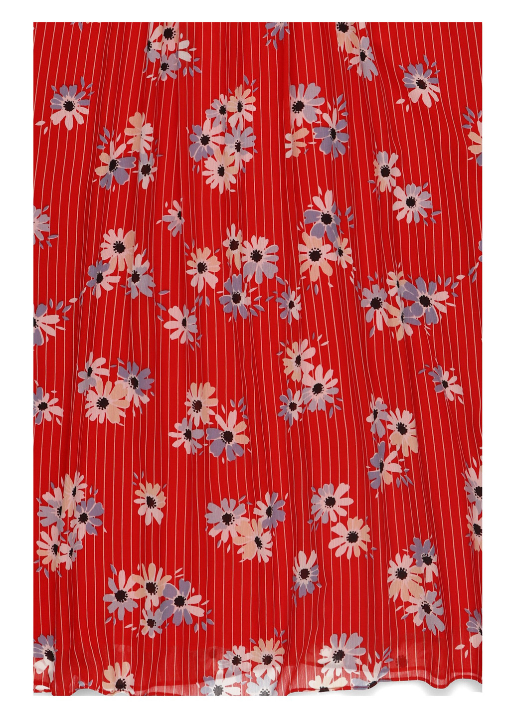 Красное кэжуал платье Madewell с цветочным принтом