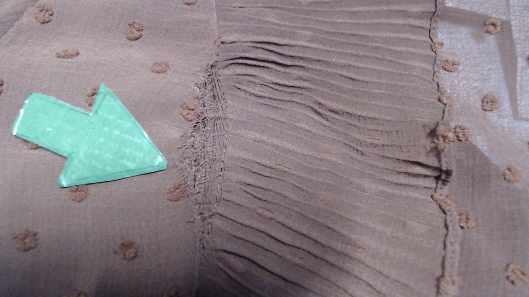 Коричневая блуза Stradivarius