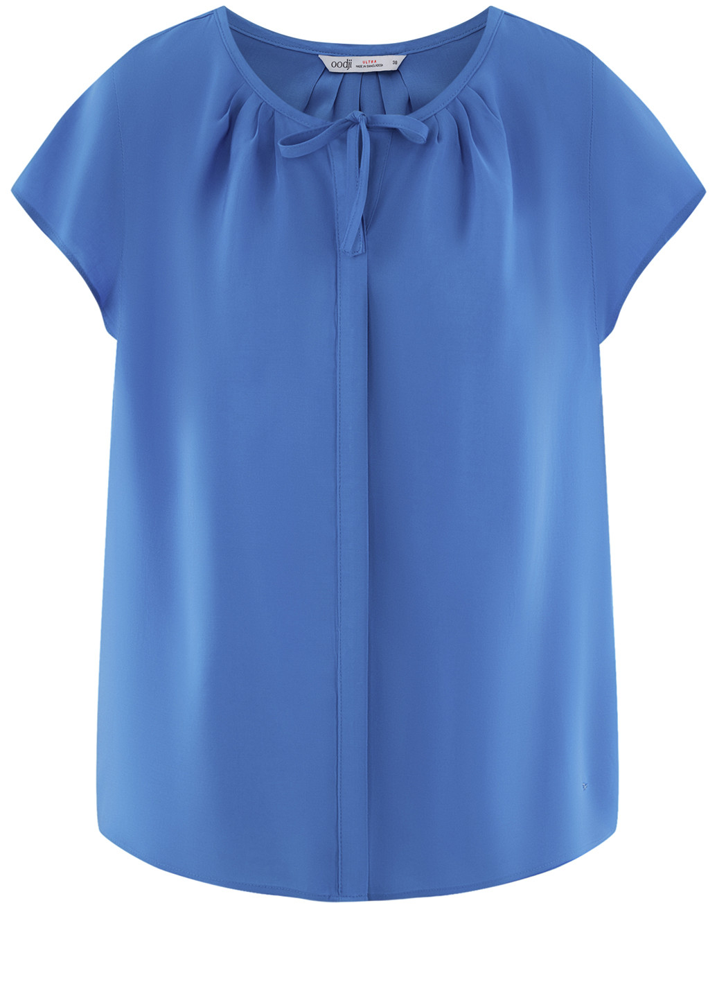 Синя літня блуза Oodji