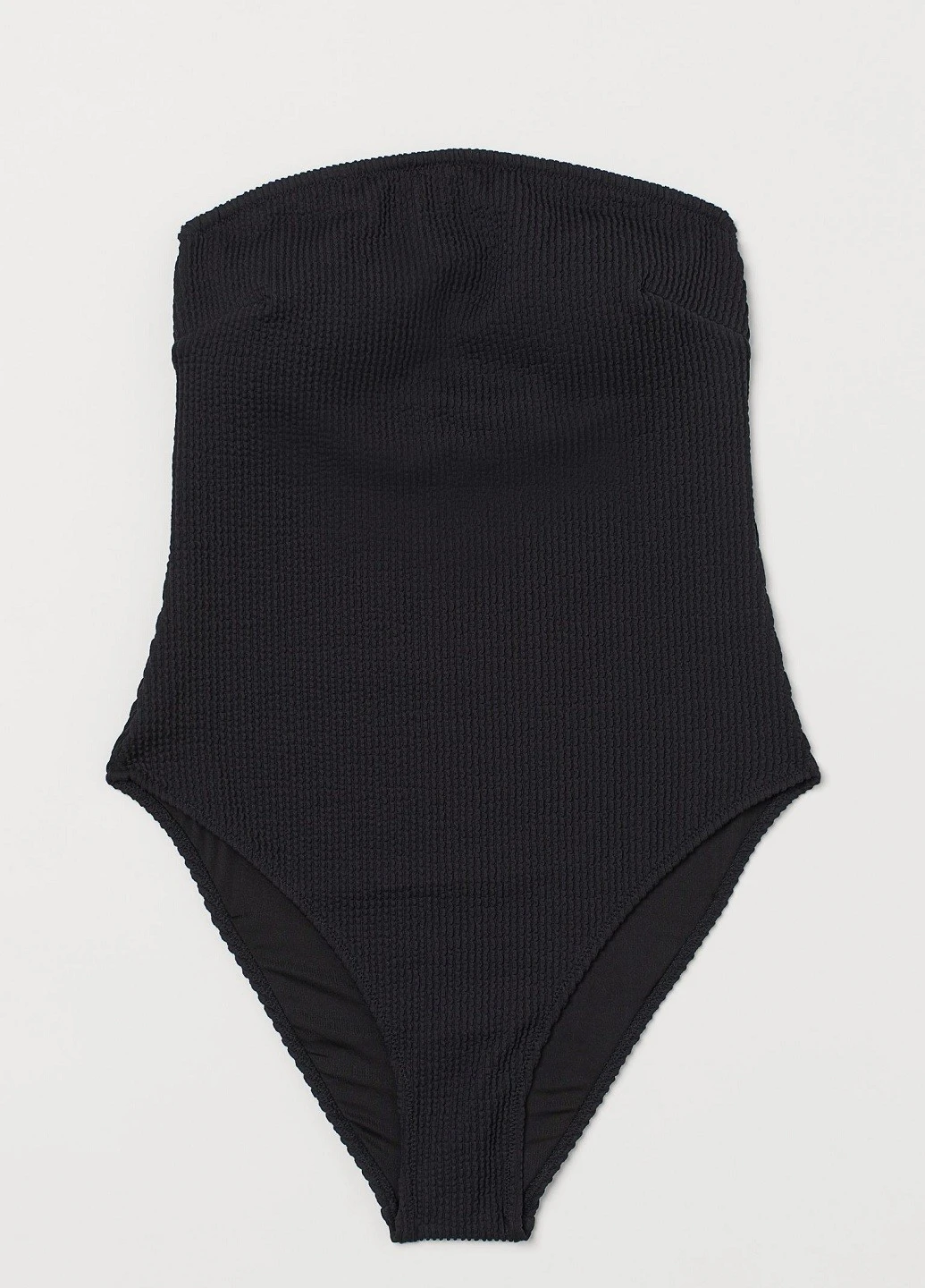 Черный летний купальник H&M