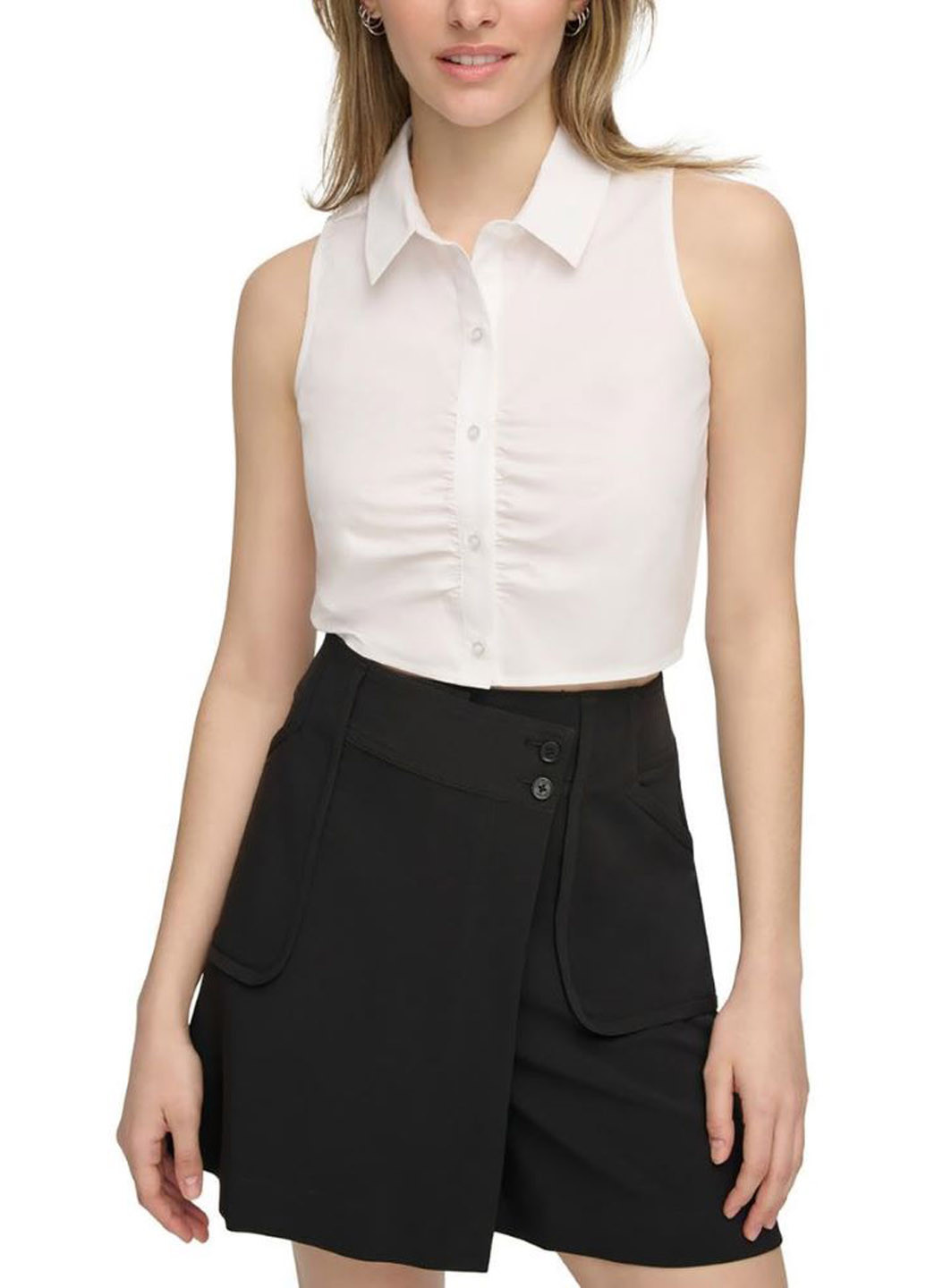 Белая блуза Calvin Klein