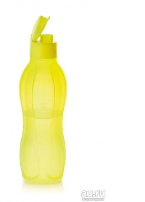 Еко-пляшка з клапаном 1,5 л Tupperware бутылка с клапаном салатова