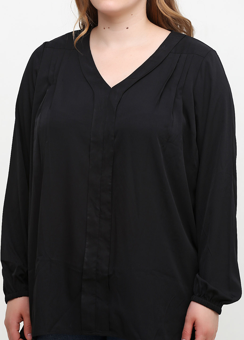 Черная демисезонная блуза Ellos