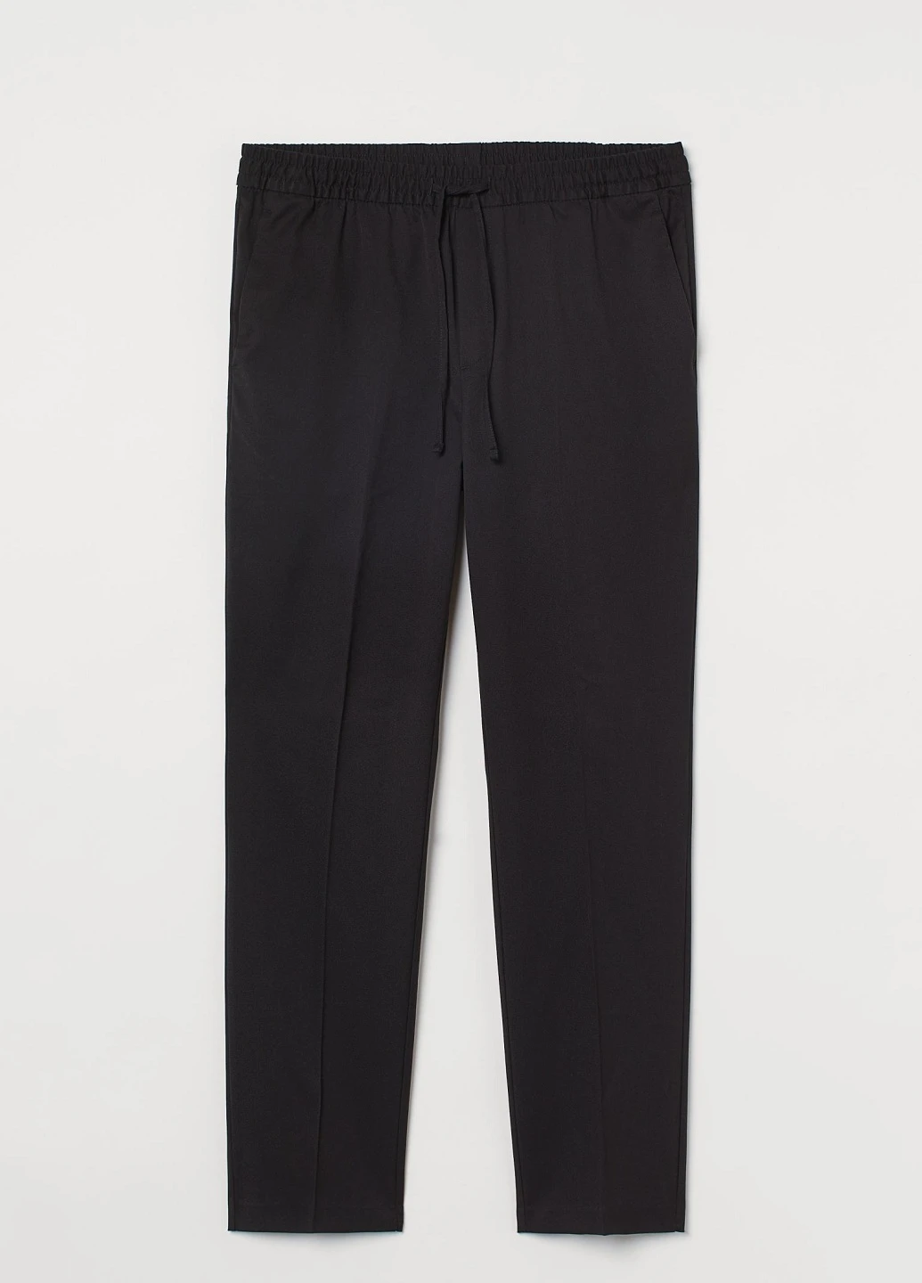 Черные демисезонные брюки H&M