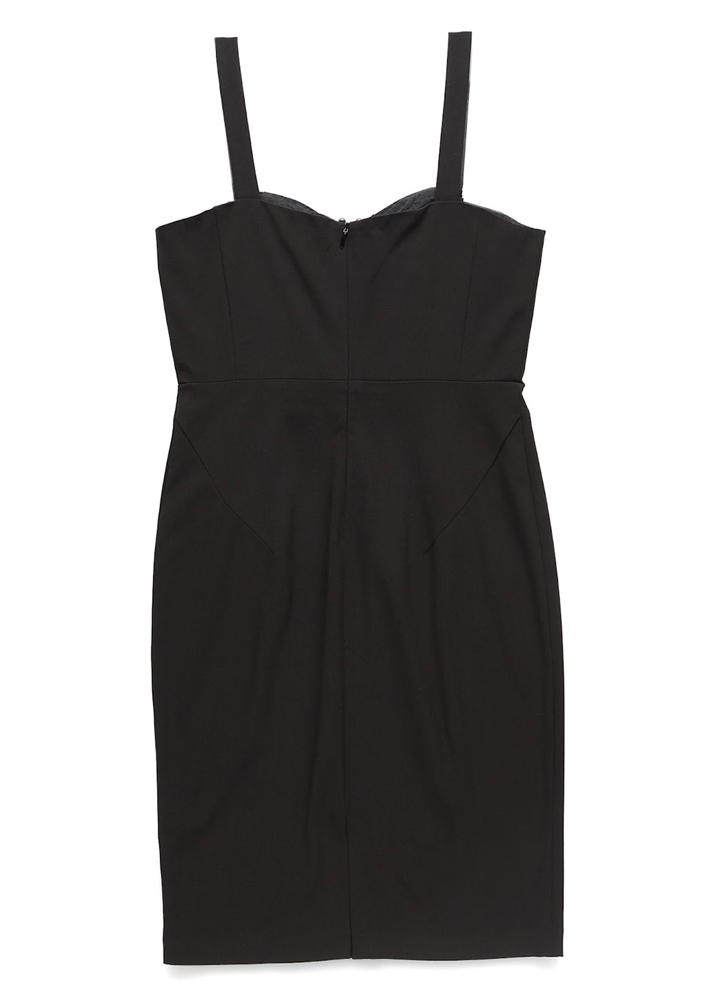 Чорна кежуал сукня футляр MINT&BERRY однотонна