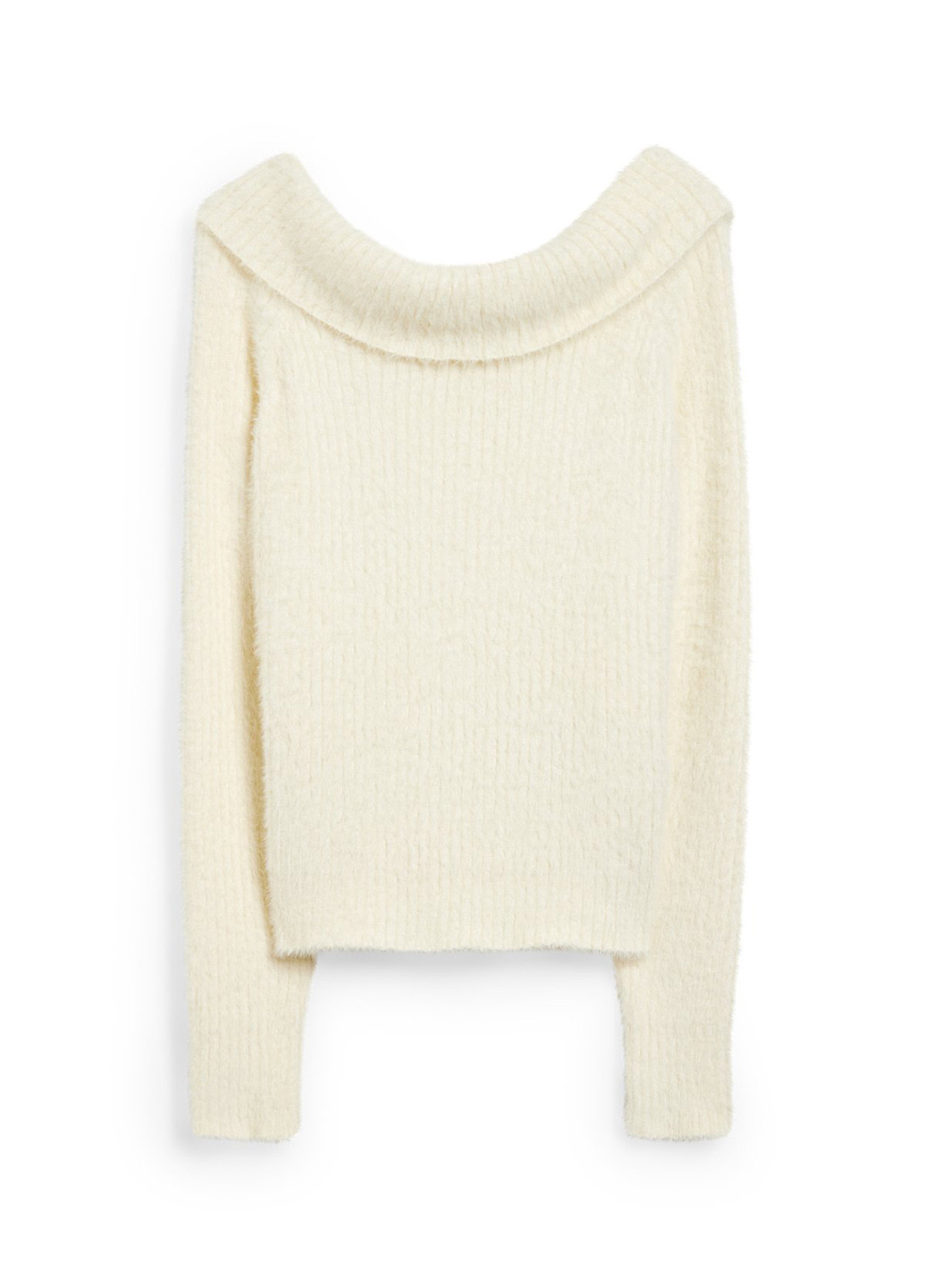 Молочный зимний свитер C&A