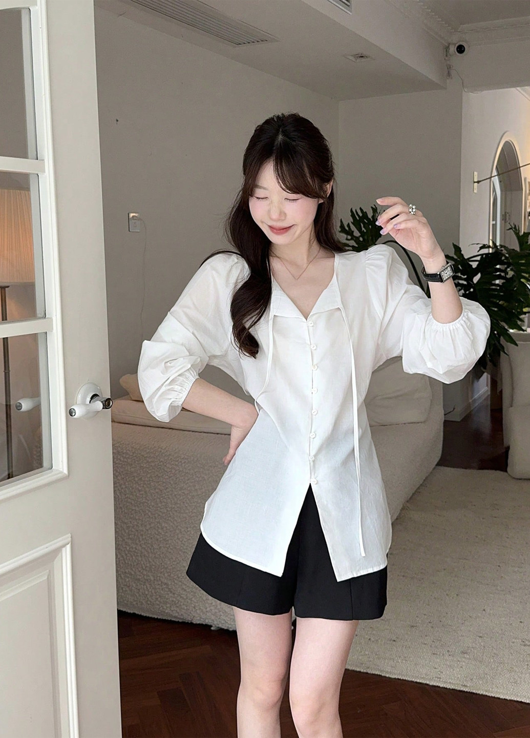 Біла блуза SHEIN