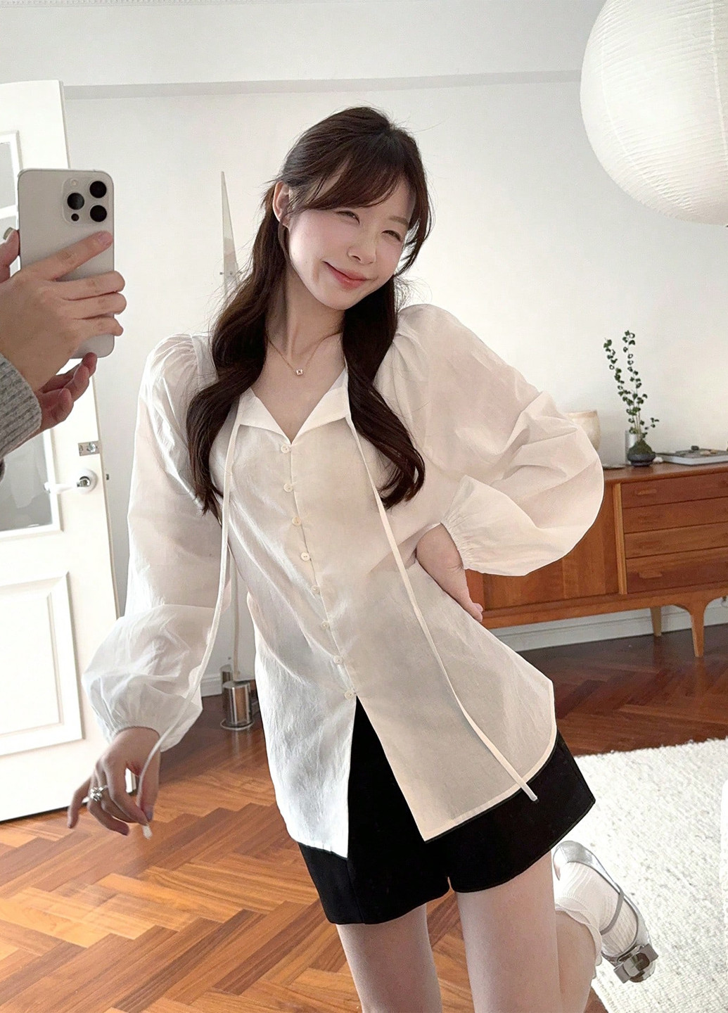 Біла блуза SHEIN