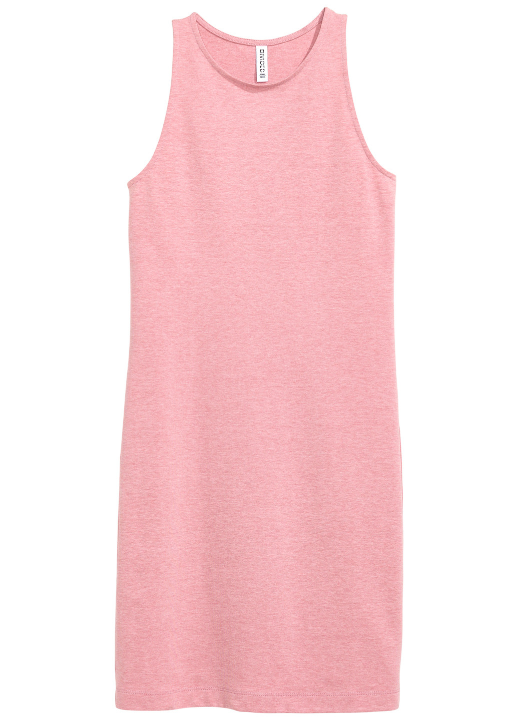 Рожева кежуал сукня сукня-майка H&M однотонна