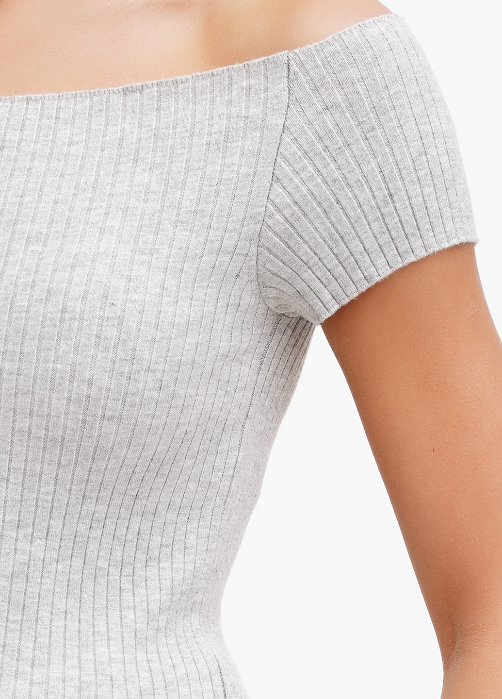 Светло-серая блуза Sassofono