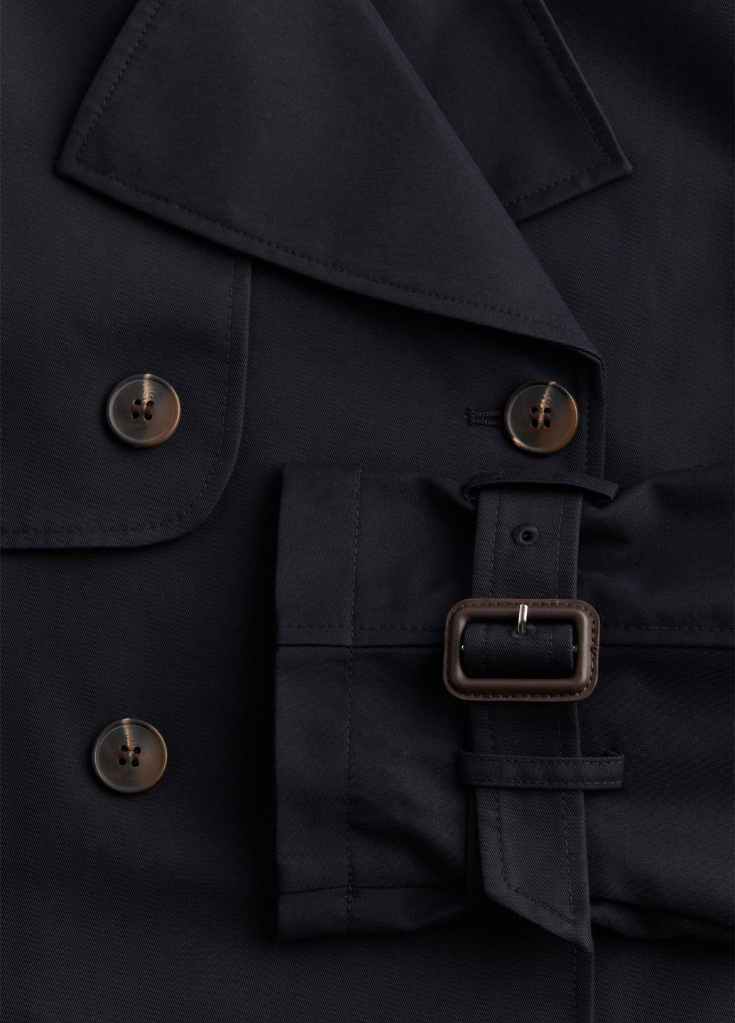 Плащ H&M на пуговицах демисезон (362622345)