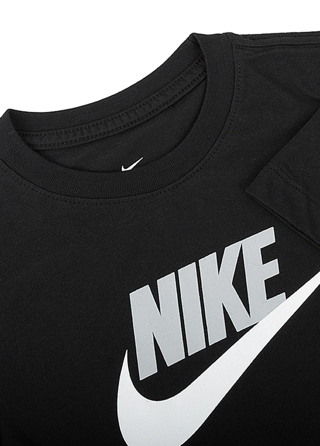 Чорна демісезонна футболка Nike Nike K NSW TEE FUTURA ICON TD