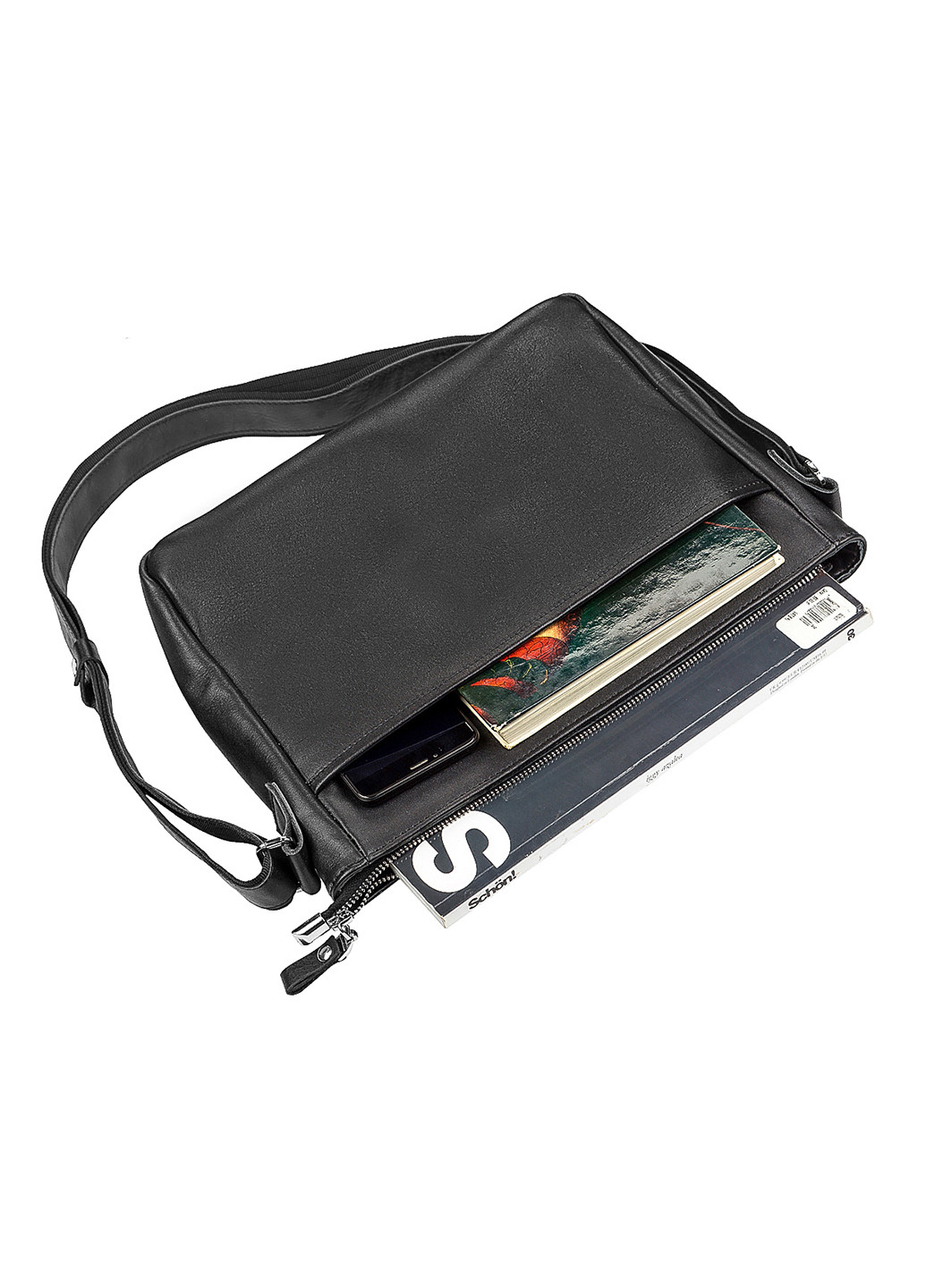 Мужская кожаная сумка 29х22х8,5 см Shvigel (252132595)