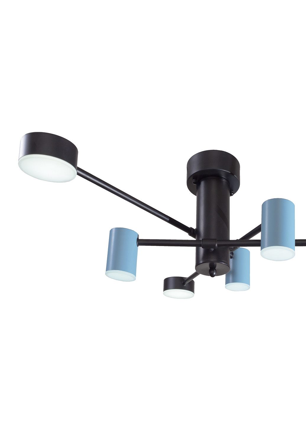 Светодиодная люстра BR-01 646C/6 LED 42W BK/BL Brille (251891802)