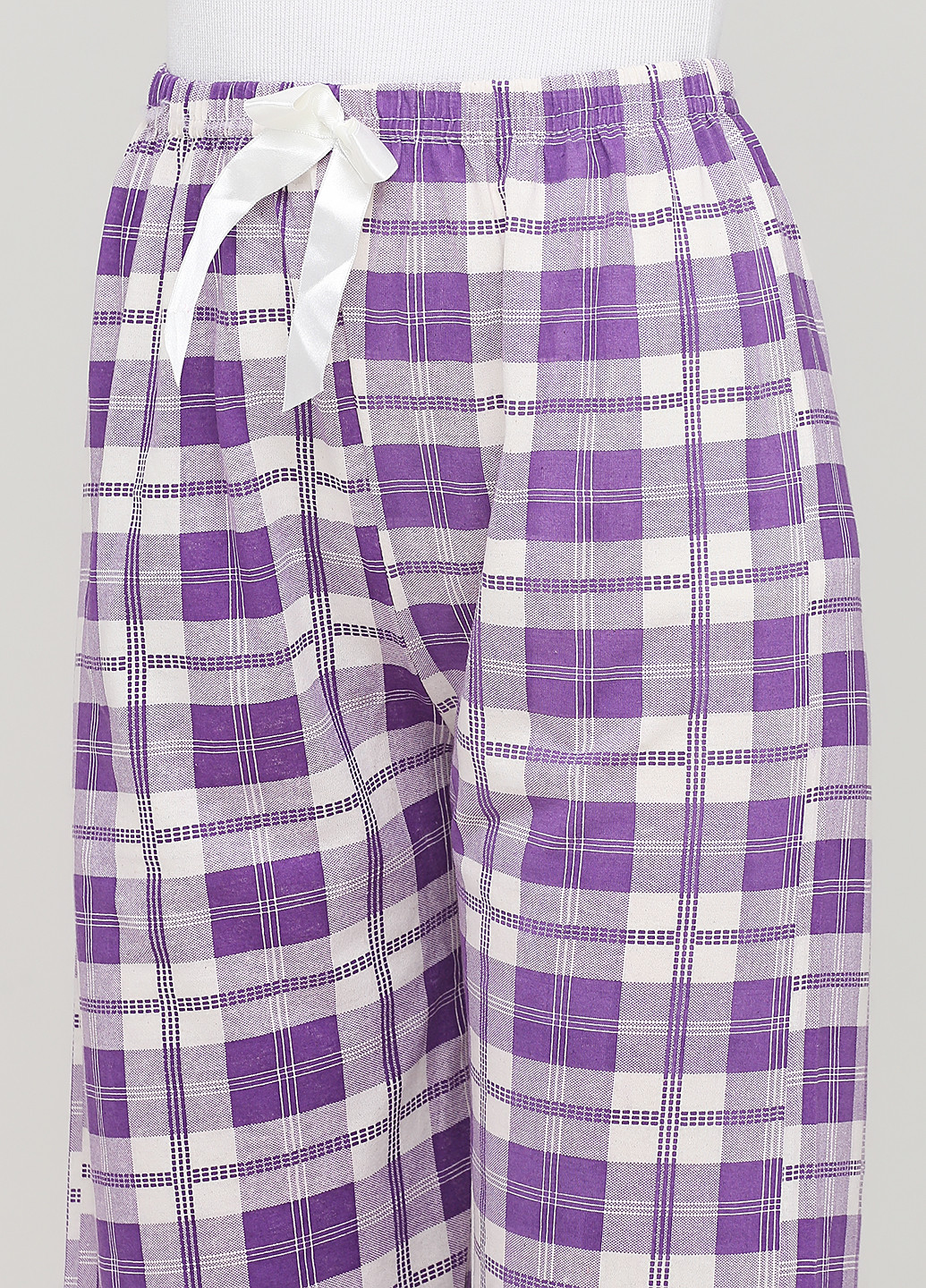 Фиолетовые домашние демисезонные брюки Adalya