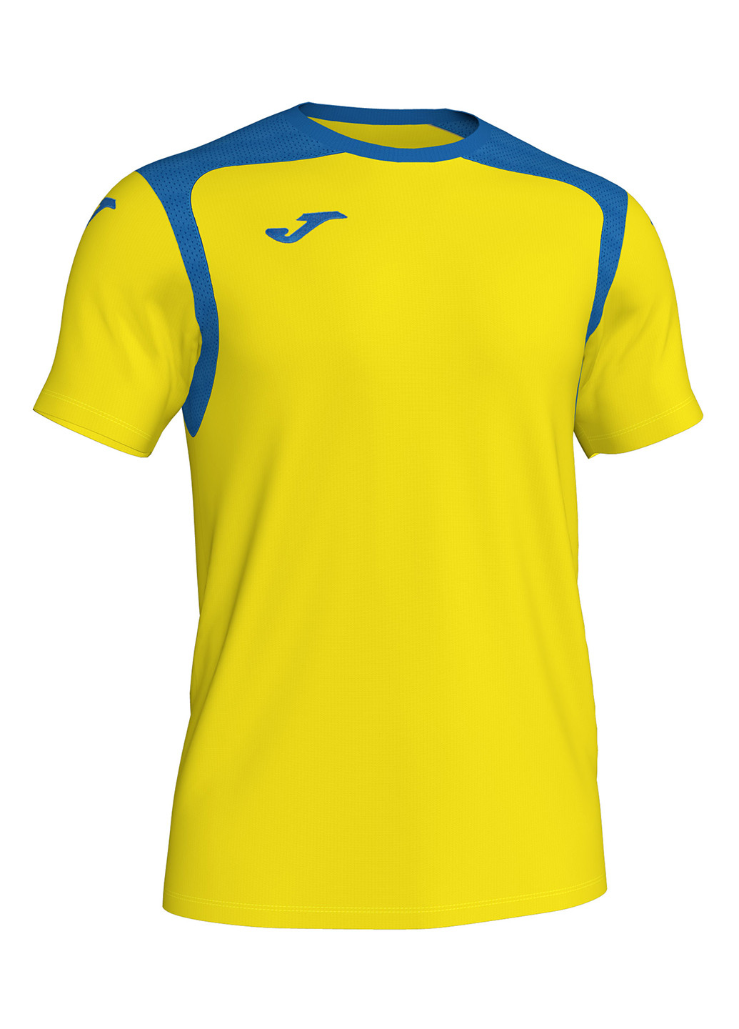 Желтая летняя футболка Joma