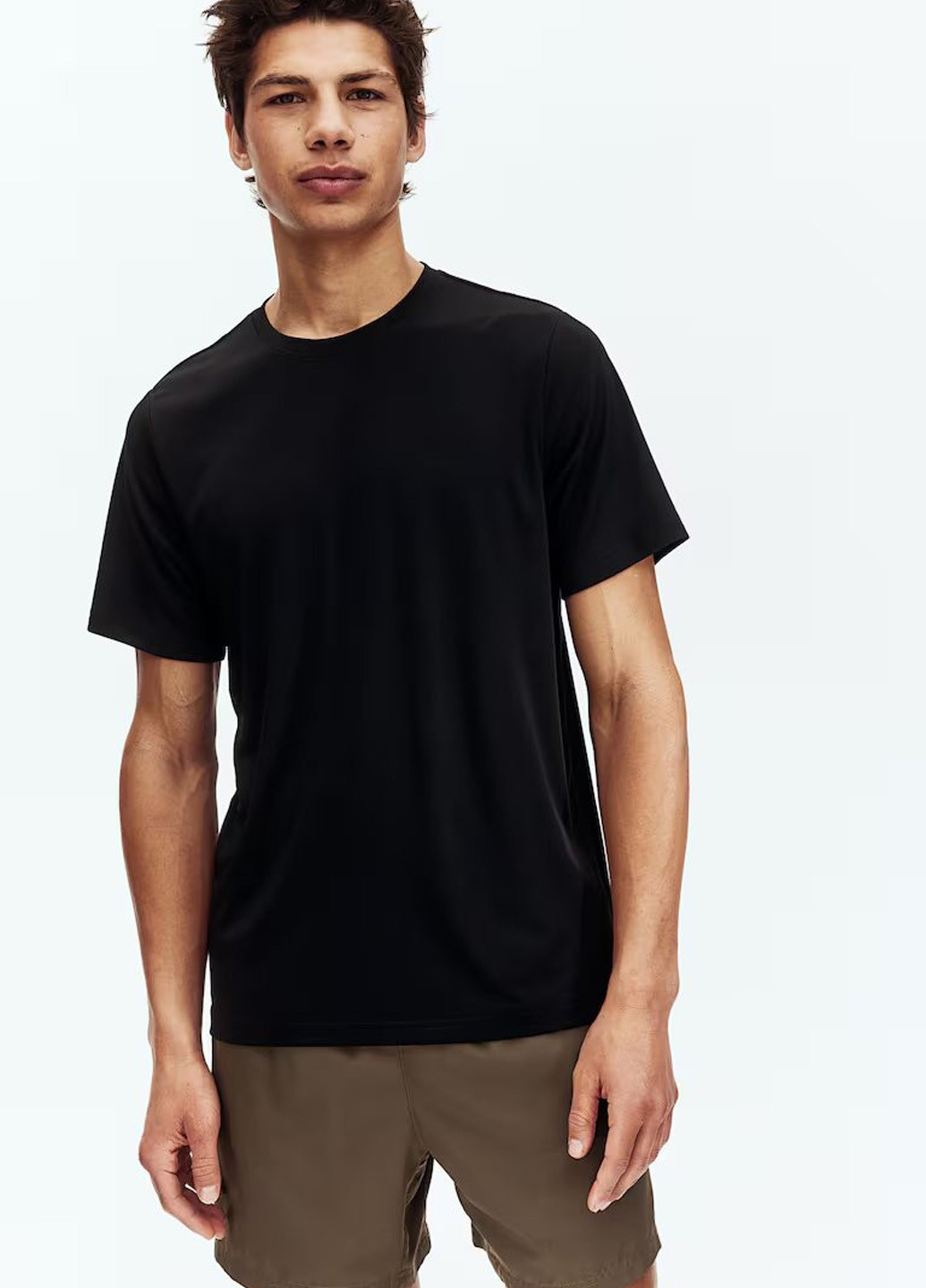 Черная футболка H&M