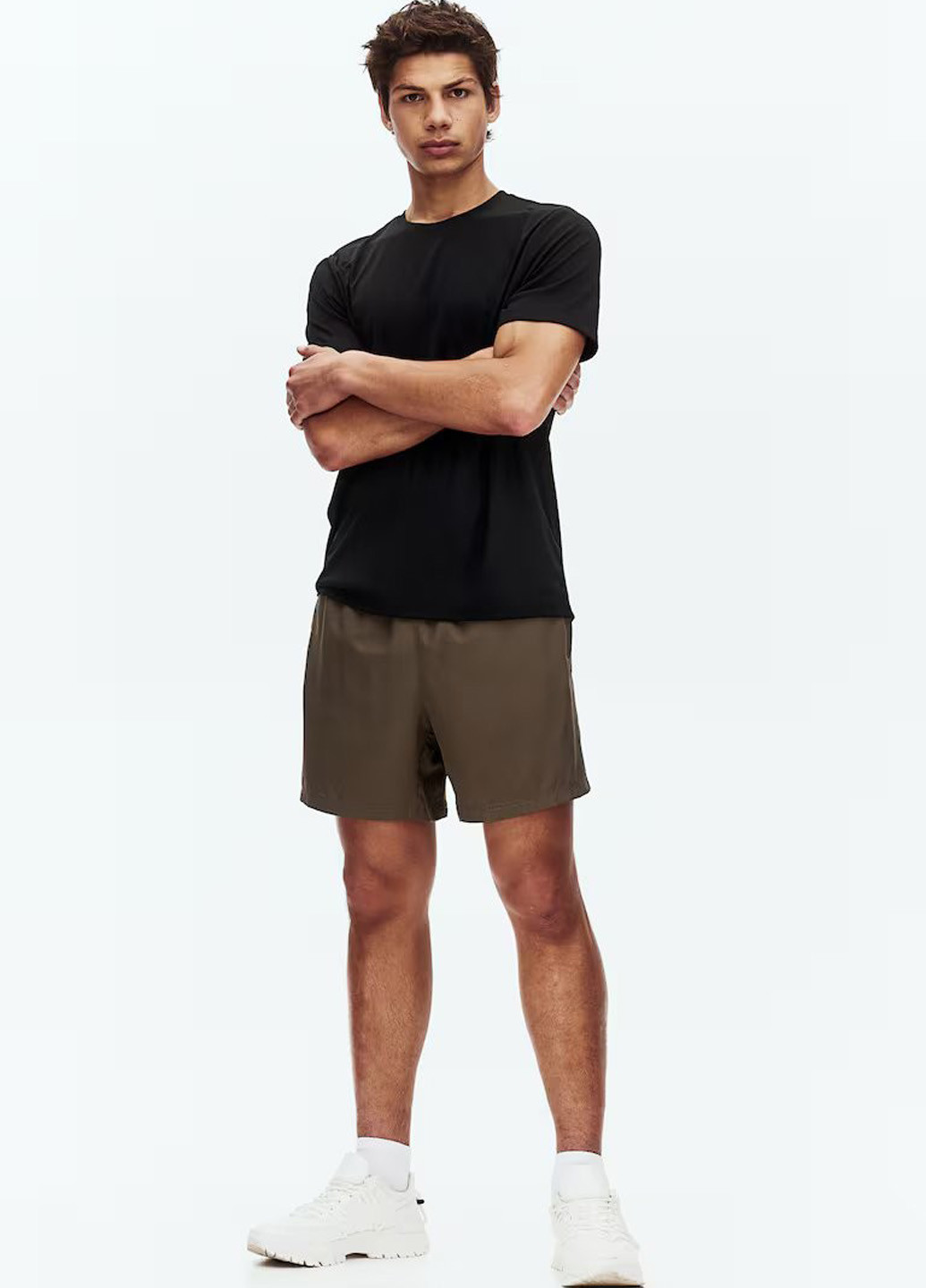 Черная футболка H&M