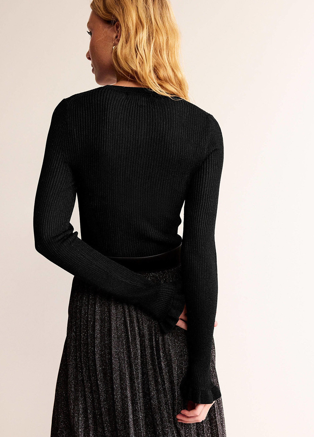 Чорний демісезонний джемпер джемпер Boden