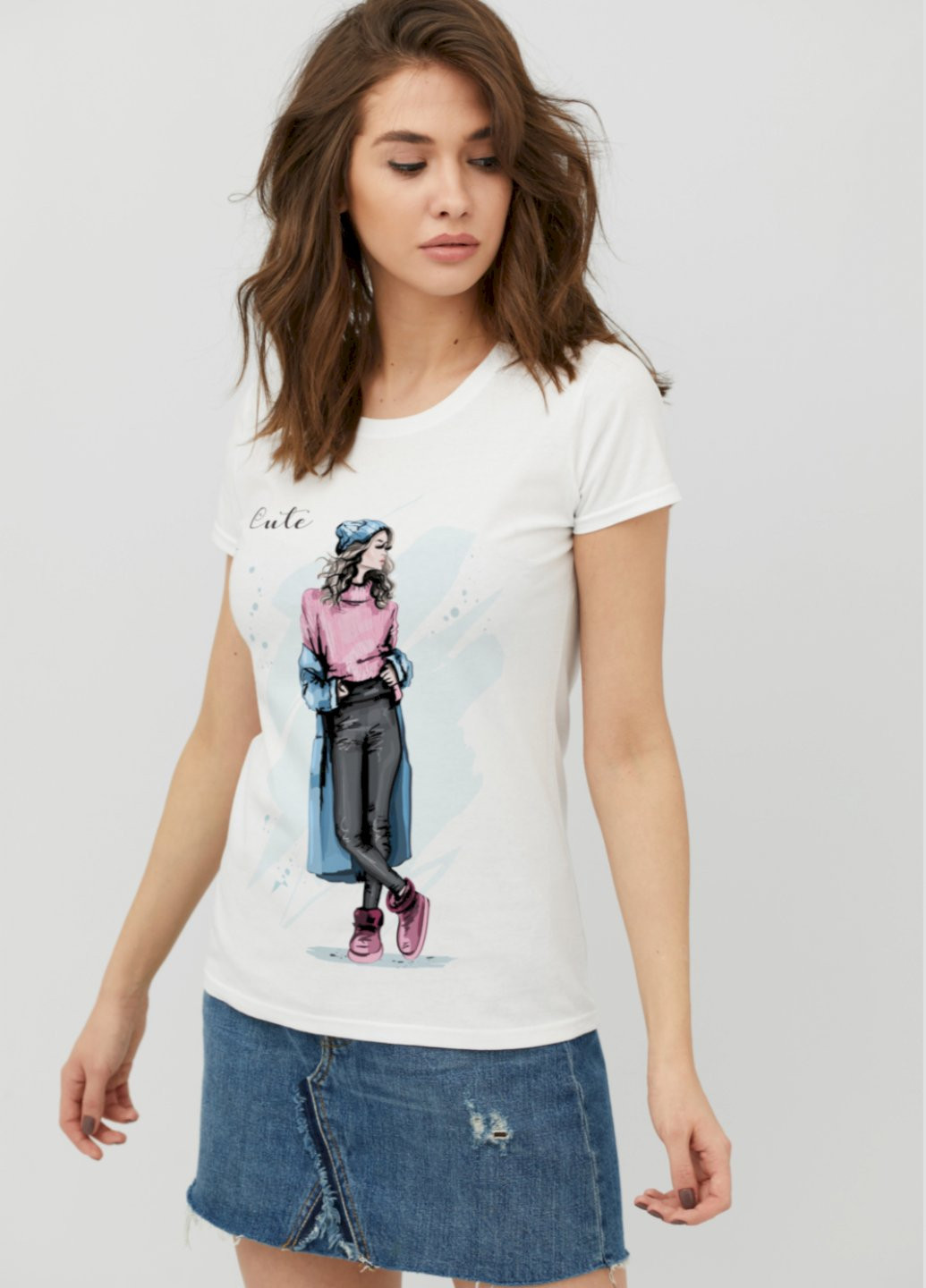 Футболка Basic YAPPI - (201487155)